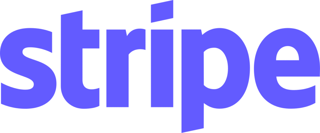 Stripe logo – digital payments platform associated with financial data infrastructure and economic analytics systems.