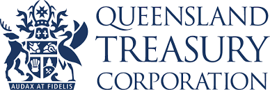 Queensland Treasury Corporation logo – state financial institution working with NIEIR on economic analysis, forecasting and strategic policy advisory.